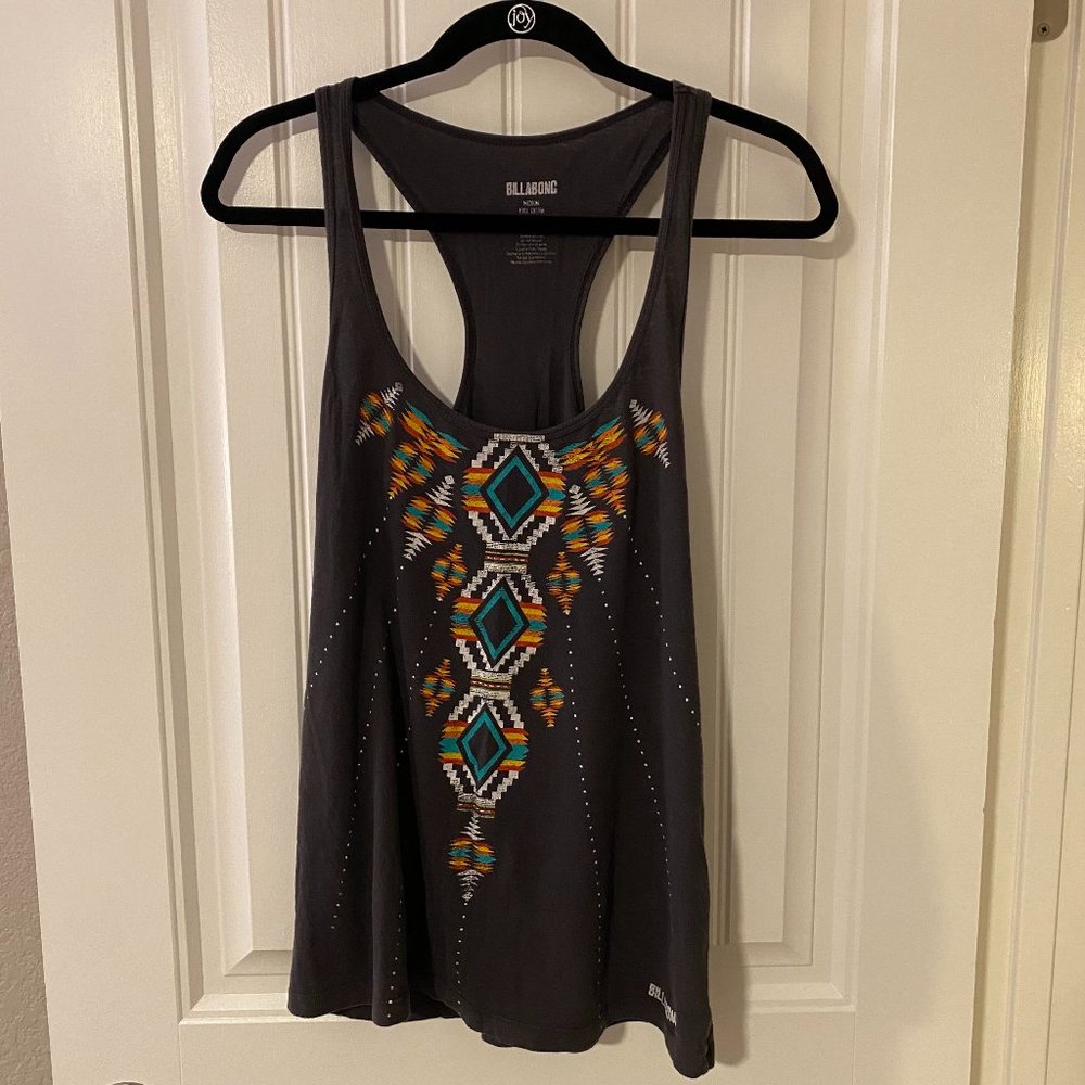 Billabong Graphic Racerback Tank - Picture 1 of 2